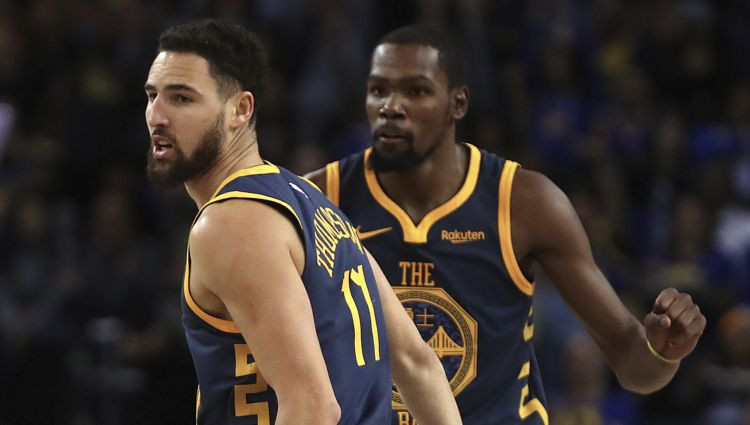 "Warriors" ar Durenta 44 punktiem izmoka uzvaru pār "Kings", Hjūstona zaudē Klīvlendā