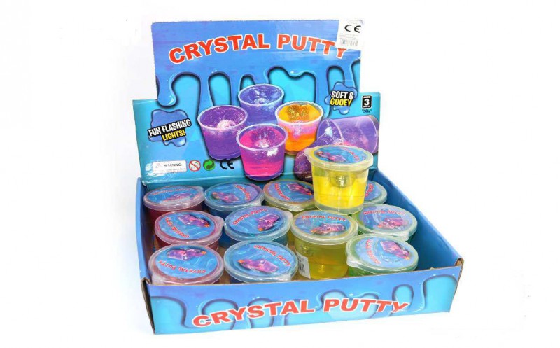 PTAC brīdina par nedrošām rotaļlietām - CRYSTAL PUTTY un Knet-Schleim Dinosaurier