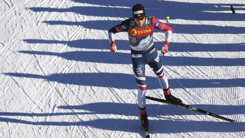 Norvēģis Klēbo teju nodrošina uzvaru "Tour de Ski" seriālā, Bikše pēdējais