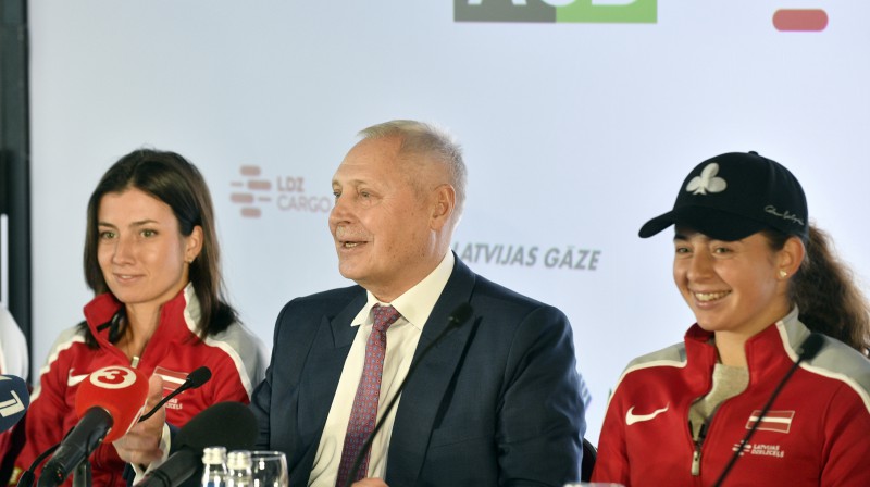 Latvijas tenisistes iekļautas starp neizsētajām pirms Federāciju kausa izlozes