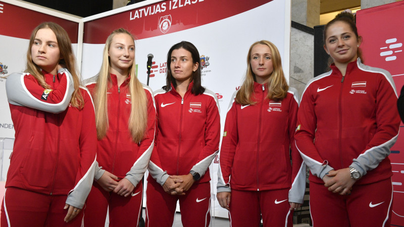 Ostapenko priecīga, ka Federāciju kausā dosies laukumā pirmā