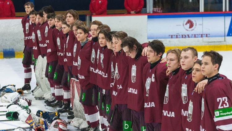 Latvijas U18 izlase Norvēģijā pārspēj Austriju, R. Vītoliņam četri punkti