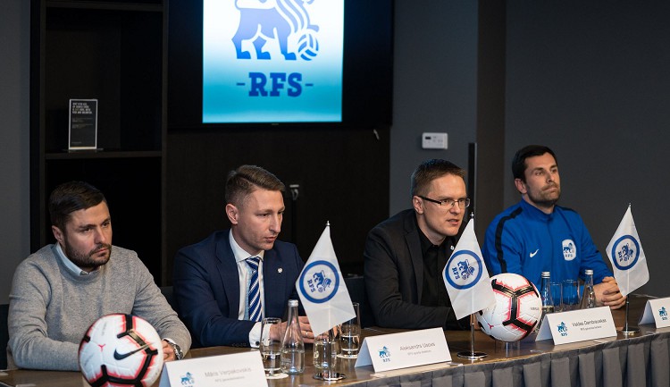 RFS prezentācija: 700 000 eiro budžets un mērķis iegūt Virslīgas titulu