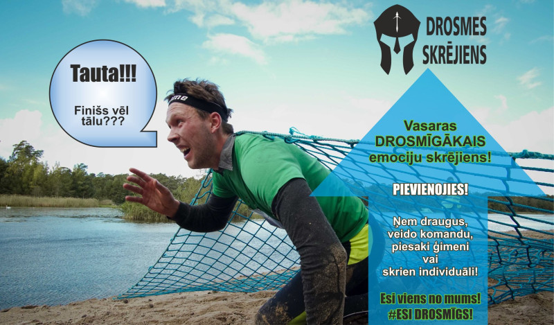 "Drosmes skrējiena" sezona startēs 16. jūnijā Ikšķilē