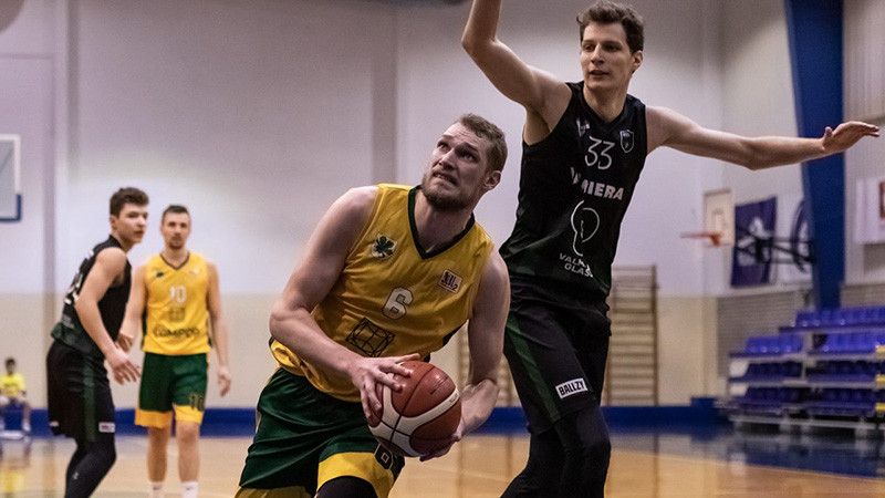 "Gulbenes Buki" play-off sāk ar drošu uzvaru, "Kandavai" grūta cīņa Valmierā