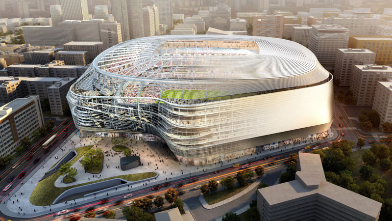 "Santiago Bernabeu" pēc rekonstrukcijas būšot labākais stadions pasaulē