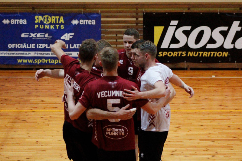 NVL1 VK "Ventspils" atvadās no čempiona titula, finālā – SK RTU un Vecumnieki