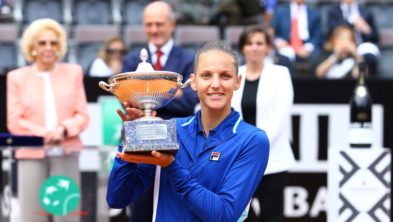 Pliškova Romā iegūst 13. WTA titulu