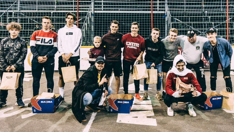 “Ghetto Football” Ģimeņu dienā brāļiem Babriem dubultuzvara