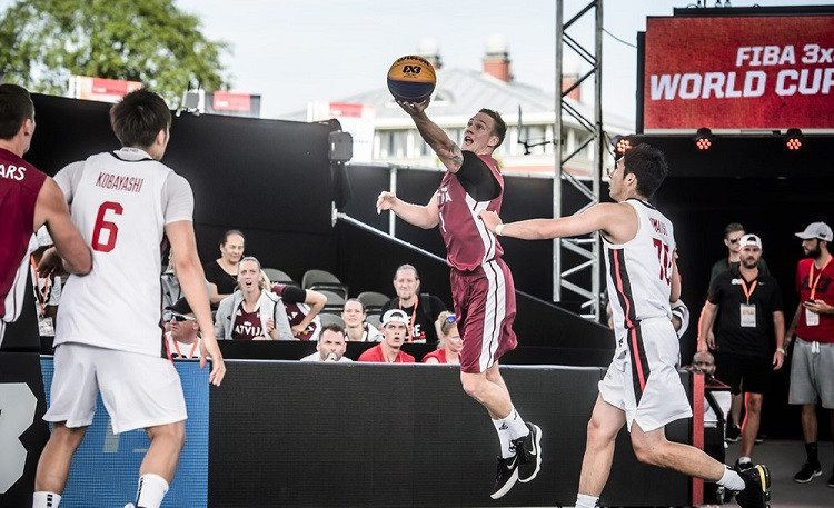 Latvijas 3x3 basketbolisti droši sasniedz "Challenger" turnīra ceturtdaļfinālu
