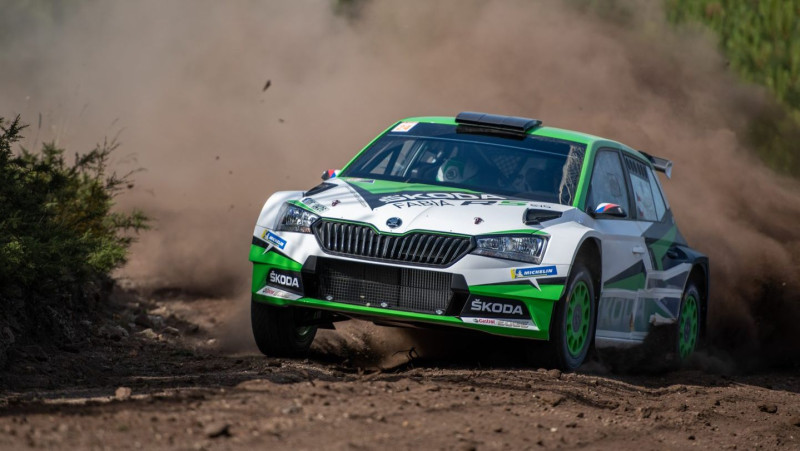 "Rally Estonia" uz starta arī jaunais "Škoda Fabia R5 Evo"