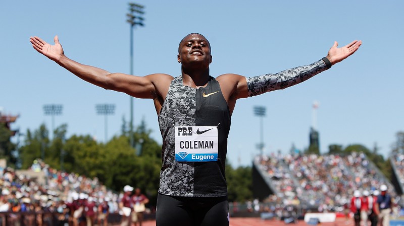 ASV sprinteris Koulmens attaisnots dopinga pārkāpumu lietā