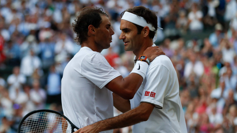 Vimbldonā tiekoties pirmoreiz kopš 2008. gada episkā fināla, Federers uzvar Nadalu