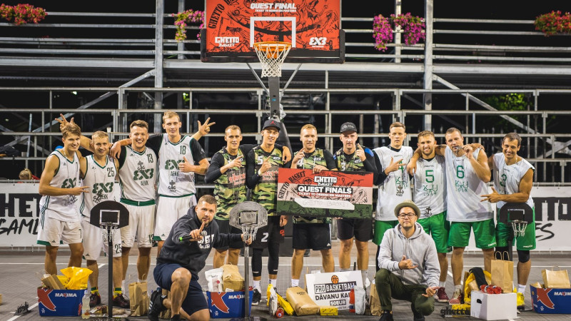15. augustā Grīziņkalnā “Ghetto Basket” Pro komandu finālsacensības