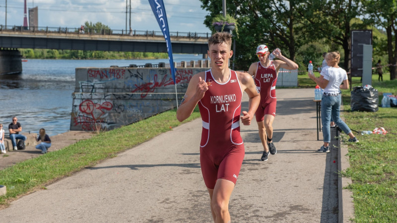 Latvijas labākie triatlonisti apņēmības pilni turpināt trenēties un uzlabot rezultātus