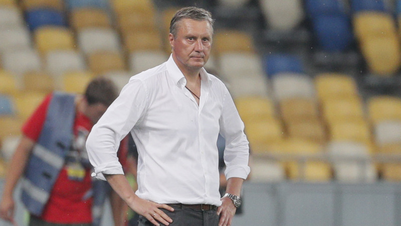 Bijušais "Ventas" futbolists Hackevičs atstājis Kijevas "Dynamo" galvenā trenera amatu