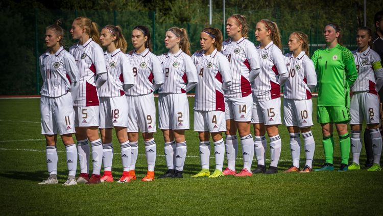 Latvijas U17 un U19 meiteņu izlasēm zaudējumi pārbaudes mačos