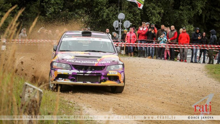 Bergmaņa/Grīna ekipāža uzvar rallijsprintā "Saldus 2019"