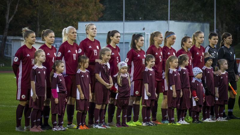 Latvijas sieviešu futbola izlase Lietuvā uzsāks Baltijas kausa izcīņu