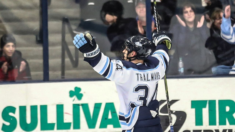 Tralmakam 19. punkts NCAA sezonā, Kivlenieks AHL atgriežas ar zaudējumu