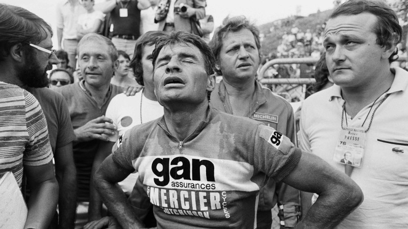 Miris "Tour de France" astoņas reizes Top3 finišējušais Remons Pulidors