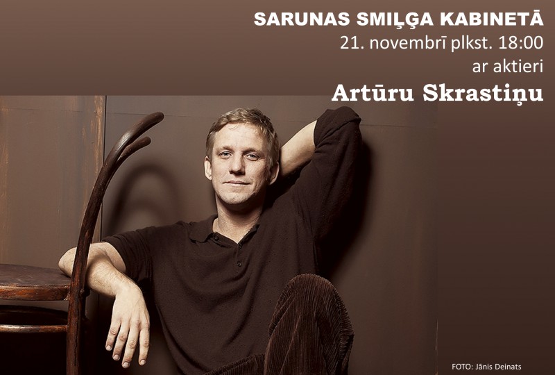 Sarunas Smiļģa kabinetā ar Artūru Skrastiņu
