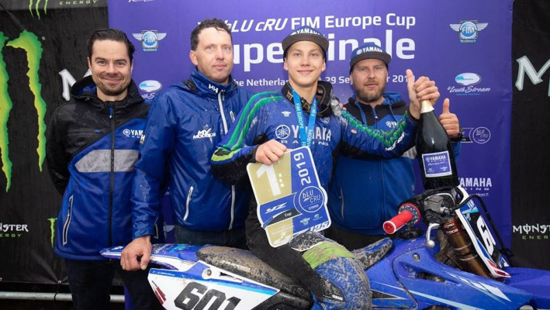 Mairis Pumpurs startēs oficiālajā ''Yamaha'' rūpnīcas junioru komandā