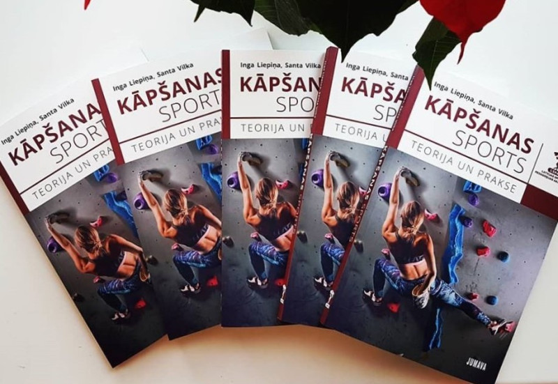 Izdota pirmā grāmata par alpīnisma veidu - kāpšanas sportu latviešu valodā