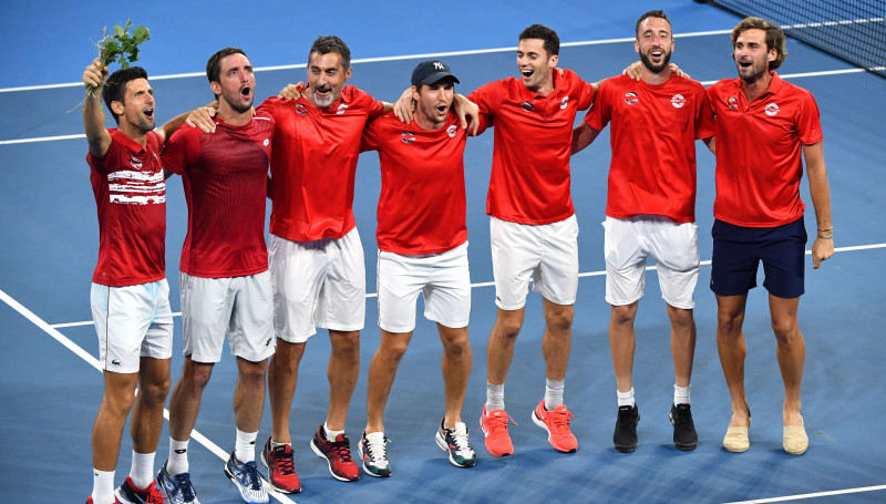 Džokovičs nodrošina Serbijai ATP kausa ceturtdaļfinālu