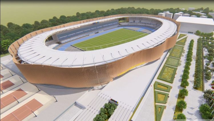 Kauņā lielas problēmas ar 35 miljonus vērto futbola stadiona projektu