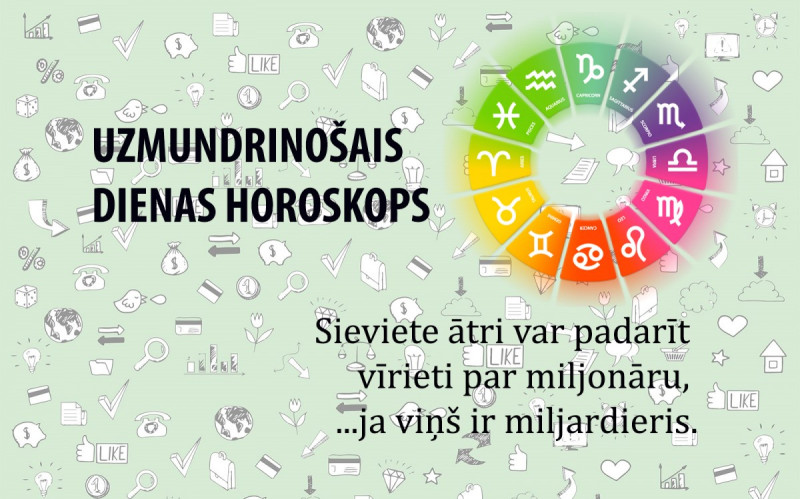Uzmundrinošie horoskopi 14. janvārim