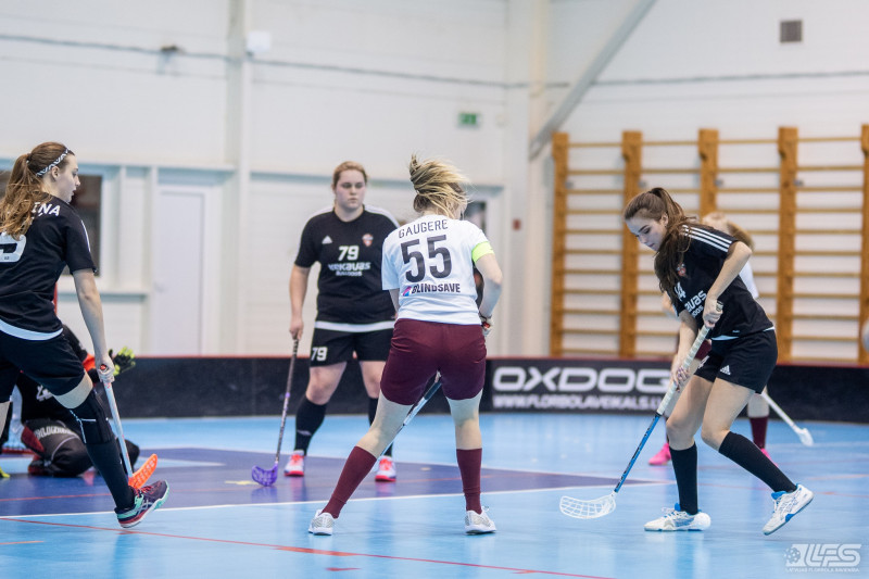 Juniores jau trešo reizi pieveic komandu "Ķekavas Bulldogs"