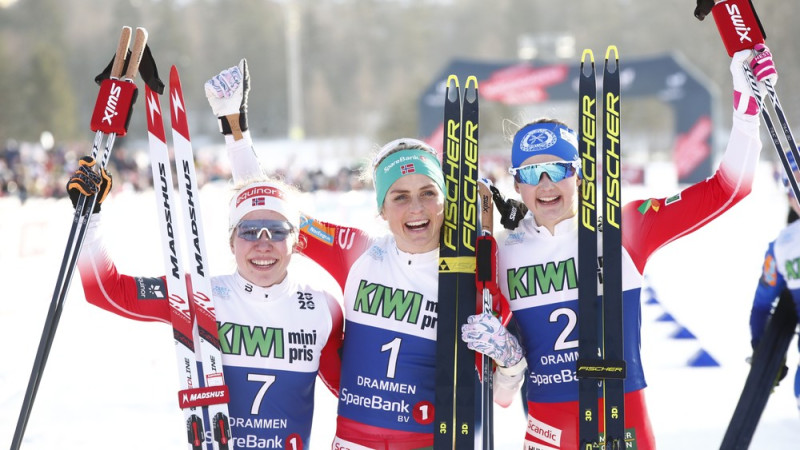 Kronēti jaunie Norvēģijas čempioni, Veitam maratons uz slēpēm