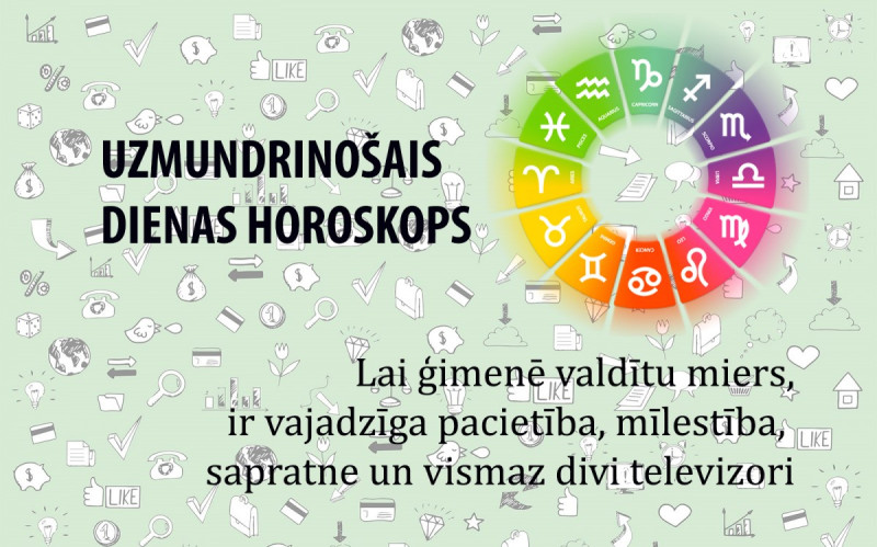 Uzmundrinošie horoskopi 8. februārim visām zodiaka zīmēm