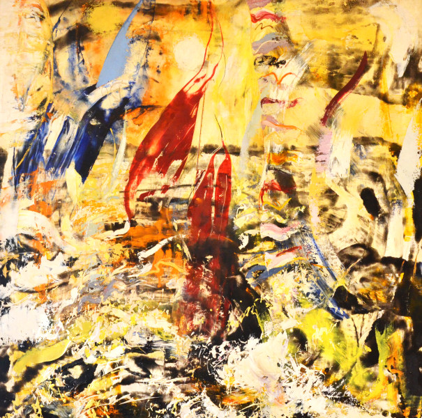 LMS galerijā apskatāma vizuālās mākslas izstāde “Ābols. Ripo. Jūra.”