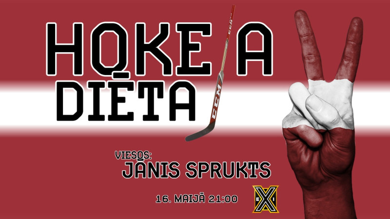 Šovakar "Hokeja diēta" ar Jāni Spruktu – Latvija pret ASV