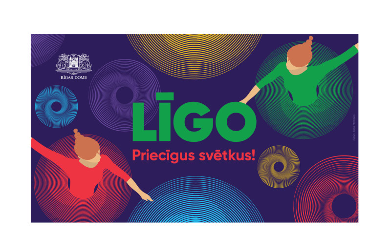 Līgo un Jāņu noskaņas aicina baudīt Rīgas pilsētvidē un iesaistoties aktivitātēs