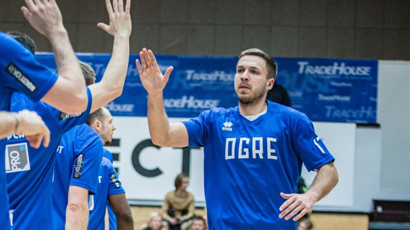 "Ogre" pārbaudes mačā pieveic Šauļu komandu, Zēbergam 26 punkti