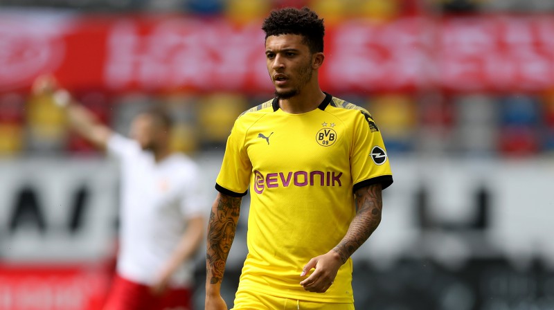 Medijs: Dortmunde noraidījusi Mančestras "United" 98 miljonu piedāvājumu par Sančo