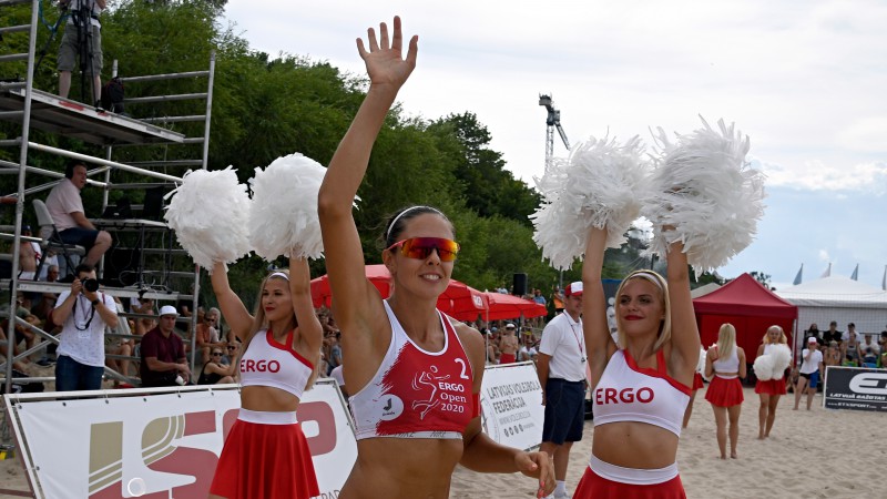 Kravčenoka cer, ka "Ergo Open" Daugavpilī popularizēs pludmales volejbolu
