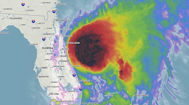 Tropu viesuļvētra pasaudzē Floridas burbuļus