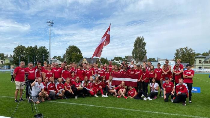 Latvijas jaunieši uzvar Baltijas U18 komandu čempionātā vieglatlētikā