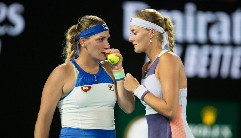 "US Open" dubultspēļu favorītēm Babošai un Mladenovičai turnīrs beidzies karantīnas dēļ