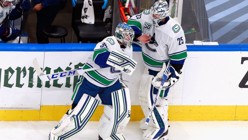 Neskatoties uz Demko izcilo sniegumu, "Canucks" pirmā vārtsarga lomā grib Markstremu