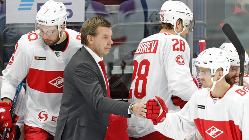 Znaroka un Vītoliņa "Spartak" viesos sarūgtina KHL rietumu vicelīderi SKA