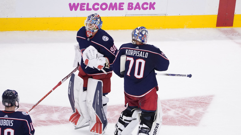 "Blue Jackets" nometnē būs četri vārtsargi, Girgensonu iespēlē "Sabres" trešajā maiņā