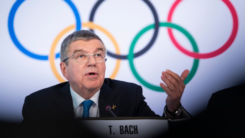 Bahs: "Olimpiskās spēles nevar būt tirgus laukums visu veidu demonstrācijām"