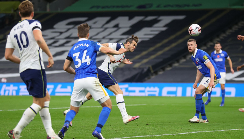 Beilam pirmie vārti pēc atgriešanās, "Tottenham" paceļas uz otro vietu Premjerlīgā