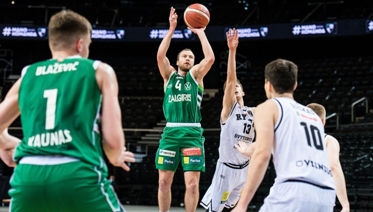 Pirms spēles pret VEF "Rytas" ar 47 punktu starpību zaudē "Žalgirim"