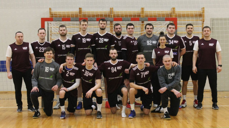 Arī otrajā treniņspēlē pārliecinoša uzvara Latvijas izlases handbolistiem